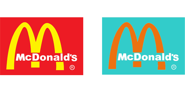 Mcdonalds más színekkel - Magdi webdesign
