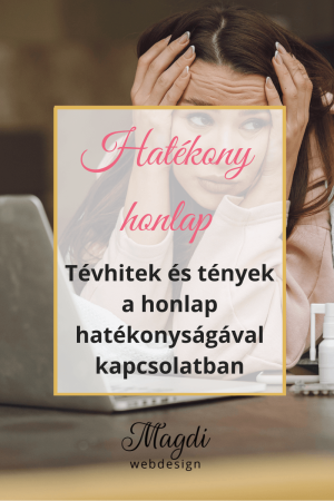 hatékony honlap titka - Magdi webdesign